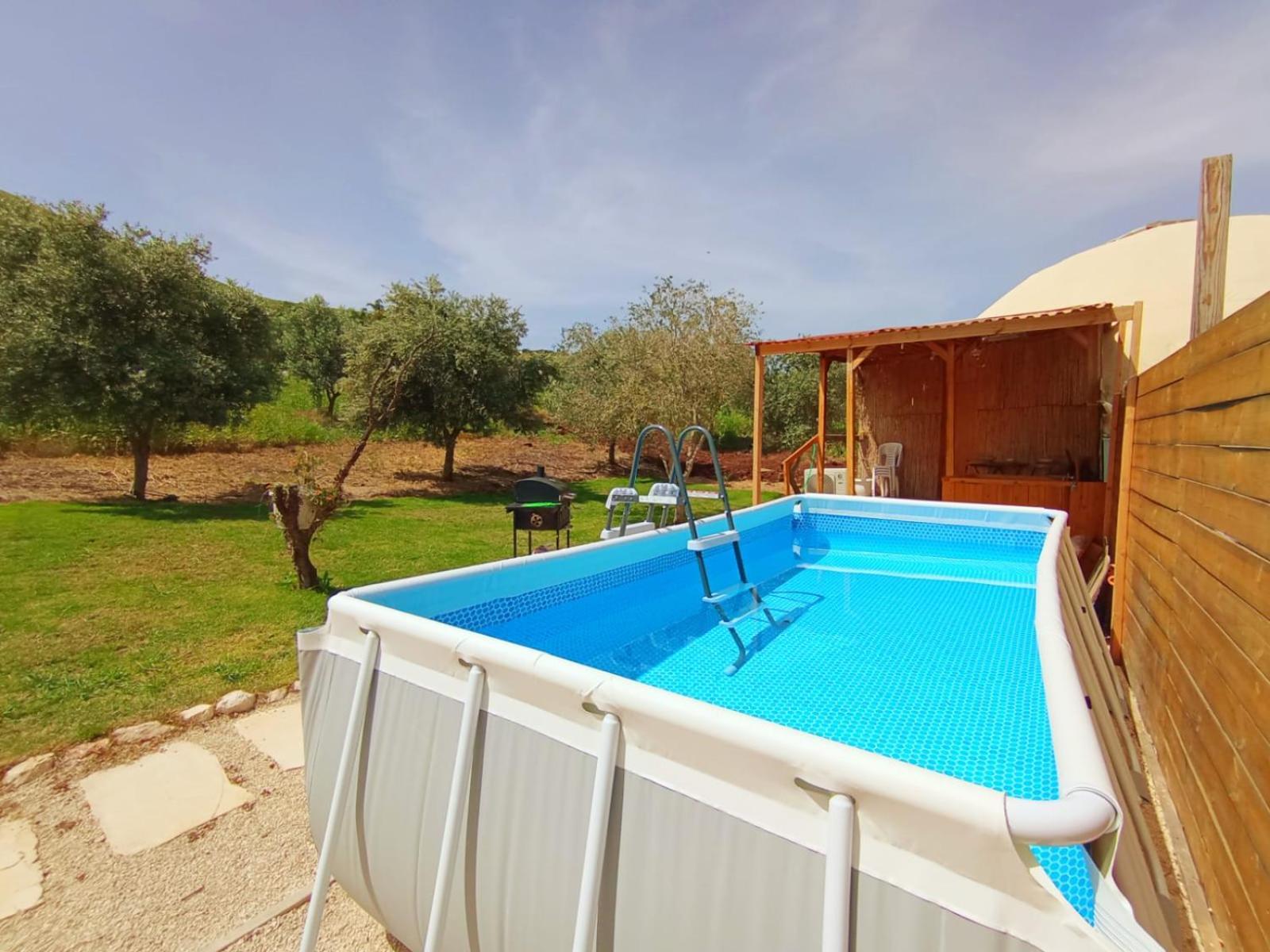 Geodesic Dome Retreat: Olive Grove Oasis Hotel Yavne'el Exterior photo